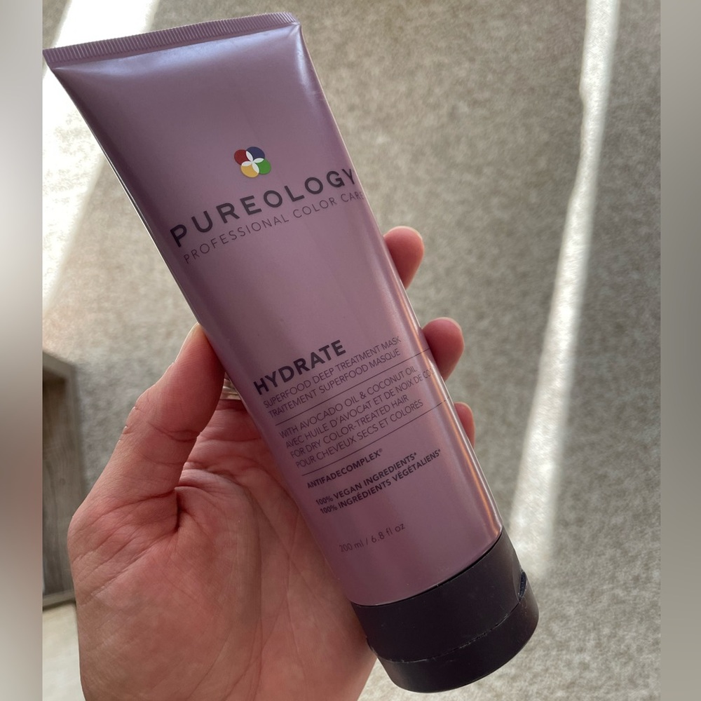 NWT Pureology HYDRATE superfood deep treatment Hair Mask/ Deep Conditioner